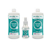 Isopropyl Alcohol 70% 2-Pack 1000ml w/Spray 120ml - SPF Sterilizing Kit