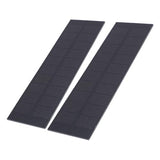2-Pack 5W Monocrystalline Solar Chargers - Mini Portable for Camera & Power Bank