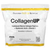 California Gold Nutrition CollagenUP® - Marine Collagen, HA & Vitamin C, Unflavored, 1 kg