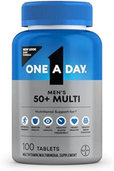 Bayer One-A-Day Men's 50+ Multivitamin: 100 Tablets