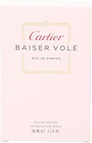 Cartier Baiser Volé Eau de Parfum Spray, Luxurious Lily, 3.4 oz