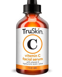 TruSkin Vitamin C Face Serum – Anti Aging Brightening Serum with Hyaluronic Acid & Vitamin E – Reduces Dark Spots & Fine Lines – 2 Fl Oz