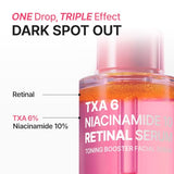 PURITO TXA 6% Niacinamide 10 Retinal Facial Serum – Dark Spots, Post-Acne Marks, Hyperpigmentation 30mL