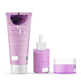 PLIX THE PLANT FIX Jamun Salicylic Acid Acne Treatment Combo: Cleanser, Serum & Moisturizer