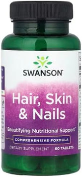 Swanson Hair, Skin & Nails Supplement - 60 Tablets