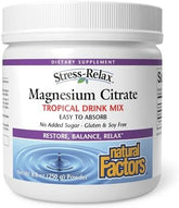 Natural Factors Tropical Fruit Magnesium Citrate Powder - 250g