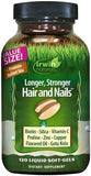 Irwin Naturals Healthy Skin, Hair & Nails: 120 Liquid Soft-Gels for Radiant Beauty