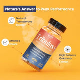 Valeo Tribulus+ Testo Booster Supplement | Energy & Stamina Booster | 60 Capsules