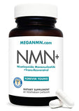 NMN Nicotinamide Mononucleotide Supplement with Trans-Resveratrol - Anti-Aging Capsules for Women & Men - 60 Pills
