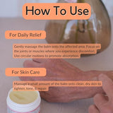 Frankincense Balm Extracts with Boswellia Serrata & Olive Oil (2 Oz) - Intensive Dry Skin Moisturizer