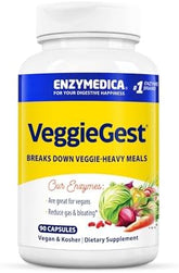 Enzymedica VeggieGest: Digestive Enzyme Support (90 Capsules)