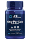 Life Extension One-Per-Day Multivitamin 60 Tablets - Immune, Heart & Brain Health