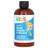 California Gold Nutrition Liquid Multi-Vitamin & Mineral with Calcium, Vitamin B12, Vitamins C & D3 for Children | Natural Orange Mango | 8 fl oz (237 ml)