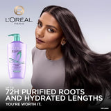 Elvive Hyaluron + Pure Shampoo & Conditioner Set by L’Oréal Paris