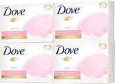 Dove Moisturizing Soap Bar (4-Pack) - Deep Hydration for All Skin Types
