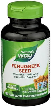 Natures Way Fenugreek Seed 180 Ct