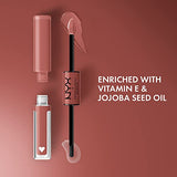 NYX PROFESSIONAL MAKEUP Shine Loud Long-Lasting Liquid Lipstick - Magic Maker (Dusty Nude Mauve)