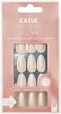 Katia Almond Press-on Gel Nails - 100 Ombre: Elegant & Easy Manicure