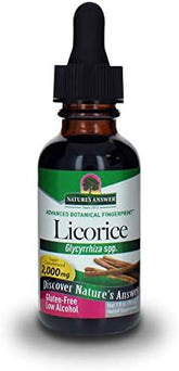 Nature's Answer Alcohol-Free Licorice Root Extract - 2000mg