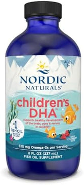 Nordic Naturals, Children's DHA™, Ages 1+, Strawberry, 8 fl oz (237 ml)