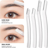 5Pcs Eyebrow Razor Set - Dermaplaning & Face Grooming Kit for Women