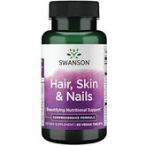 Swanson Hair, Skin & Nails - Dietary Supplement - 60 Tablets
