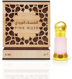 عطر الوليف للعطورات الزيتية مسك الوردي، ٦ مل، خالي من الكحول، طويل الأمد