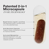 Wellbeing Nutrition Slow | Burn: L-Carnitine, Caffeine & Chromium for Fat to Energy Conversion (60 Capsules)