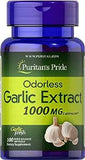 Puritan's Pride Odorless Garlic Supplement - 100 Rapid Release Softgels