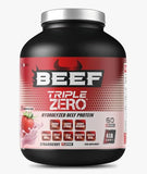 Laperva Beef Triple Zero Hydrolyzed Protein Powder - 4 LB Strawberry