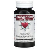 Kroeger Herb Liver Support Formula | 100 Count Herbal Supplement