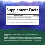 Swanson Triple Magnesium Complex 400 mg - 300 Capsules .