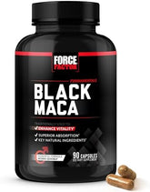 Force Factor Black Maca Root: Men's Vitality & Energy Supplement
