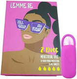 Lemme Be Reusable Menstrual Disc: 12-Hour Leak-Free Period Protection