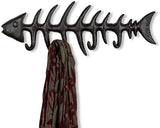 Abbott Collection Iron Age Fishbone Hook - Rustic Wall Decor