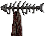 Abbott Collection Iron Age Fishbone Hook - Rustic Wall Decor