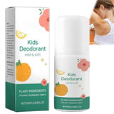 Upgraded Natural Deodorant for Kids & Teens - Aluminum-Free, Hypoallergenic, Clean Fresh Scent, 50ml