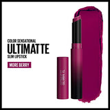 Maybelline Color Sensational Ultimatte Lipstick - More Berry - Intense Matte Color