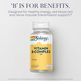 Solaray B-Complex 50 - 100 Vegetarian Capsules