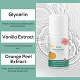 Upgraded Natural Deodorant for Kids & Teens - Aluminum-Free, Hypoallergenic, Clean Fresh Scent, 50ml