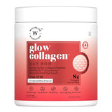 Glow Korean Marine Collagen Peptides with Glutathione for Skin Vitality - Tropical Bliss 250g