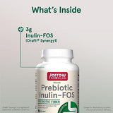 Jarrow Formulas Inulin FOS Prebiotic Fiber Powder: Gut Health 6.3 oz