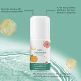 Upgraded Natural Deodorant for Kids & Teens - Aluminum-Free, Hypoallergenic, Clean Fresh Scent, 50ml
