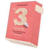 numbuzin No.3 Tingle-Pore Softening Sheet Mask – Pore Minimizing, Smoothing & Brightening Korean Face Mask with Bifida (Pack of 5)