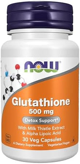 NOW Foods, Glutathione, 500 mg, 120 Veg Capsules