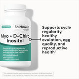 Fairhaven Health, Myo + D-Chiro Inositol, 120 Capsules