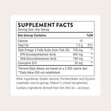 Thorne Research Omega-3 with CoQ10 - Cardiovascular & Cognitive Support, 90 Gelcaps