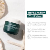 HEIMISH Marine Care Eye Cream, Peptides, Niacinamine, Korean Skincare for Dark Circles & Bags, 1.01oz