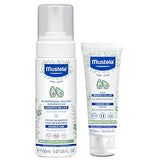 Mustela Cradle Cap Duo: Shampoo & Cream - Natural Relief for Baby's Scalp