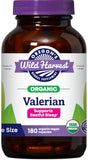 Oregon's Wild Harvest Valerian, Organic & Non-gmo Herbal Supplement, 180Count